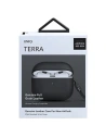 Hurtownia GSM - Etui UNIQ Terra Apple AirPods 3 z pravé kůže černé/black - UNIQ540BLK - {ean13} - Hurt
