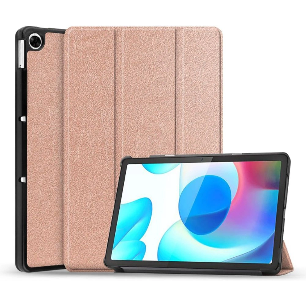 Etui Tech-Protect Smartcase Realme Pad 10.4 Růžově zlatá