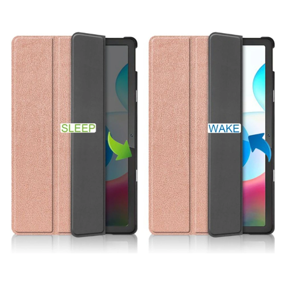 Etui Tech-Protect Smartcase Realme Pad 10.4 Růžově zlatá