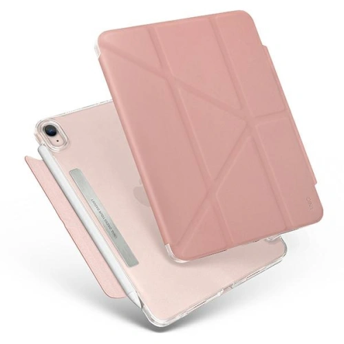 Etui UNIQ Camden Apple iPad mini 2021 (6. generacji) / iPad mini 8.3" 2024 (7. generacji) różowy/peony pink Antimicrobial