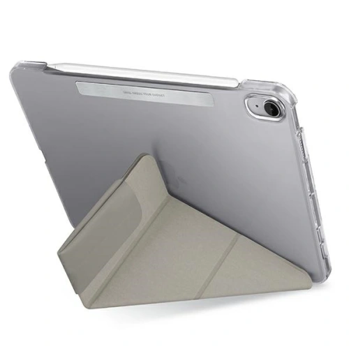Etui UNIQ Camden Apple iPad mini 2021 (6. generacji) / iPad mini 8.3" 2024 (7. generacji) szary/fossil grey Antimicrobial