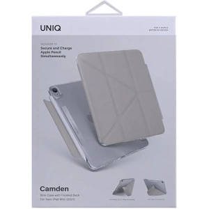 Hurtownia GSM - Etui UNIQ Camden Apple iPad mini 2021 (6. generációs) / iPad mini 8.3" 2024 7gen szürke/fossil grey Antimicrobial - UNIQ544GRY - {ean13} - Hurt