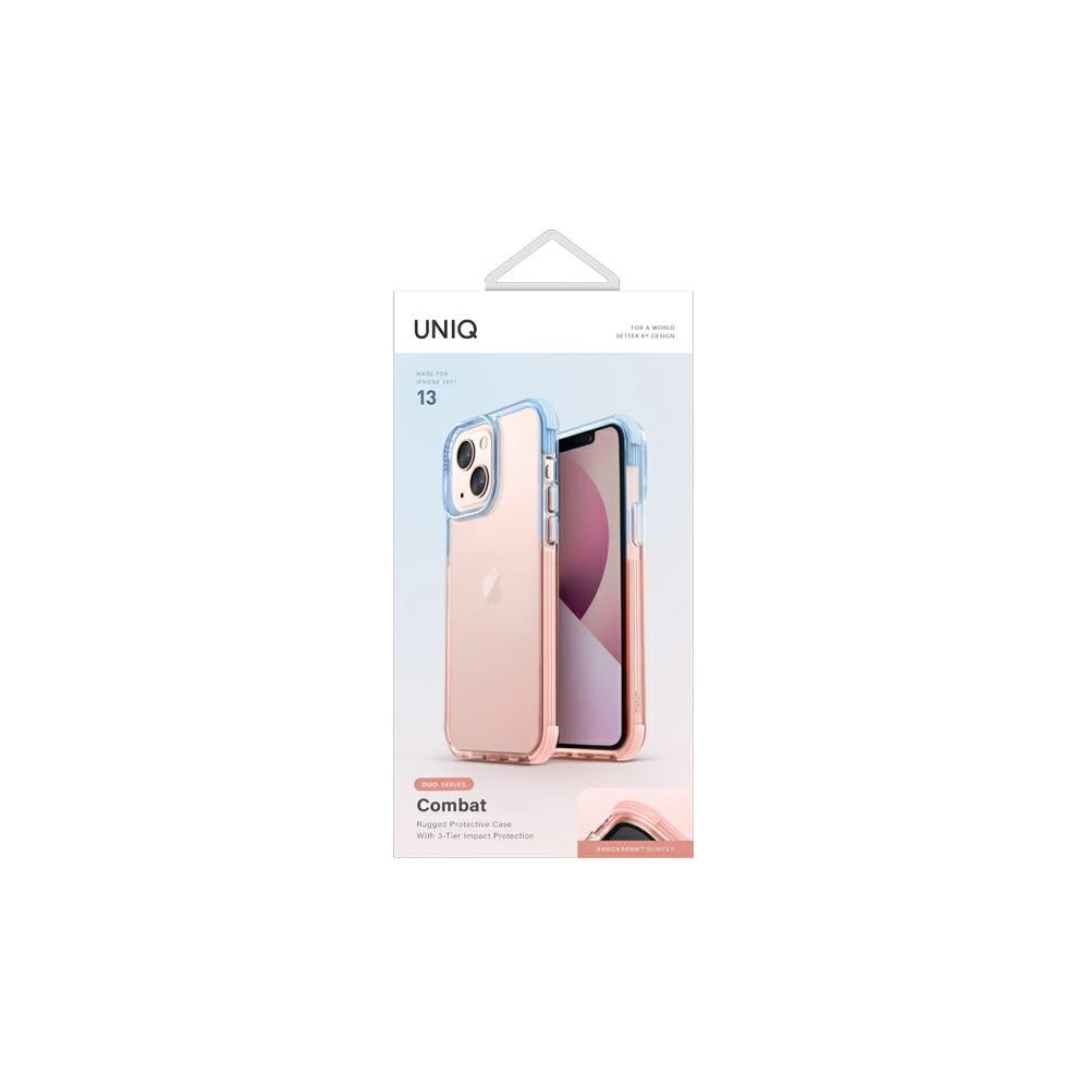 Hurtownia GSM - Etui UNIQ Combat Duo Apple iPhone 13 modro-růžové/blue-pink - UNIQ546BLUPNK - {ean13} - Hurt