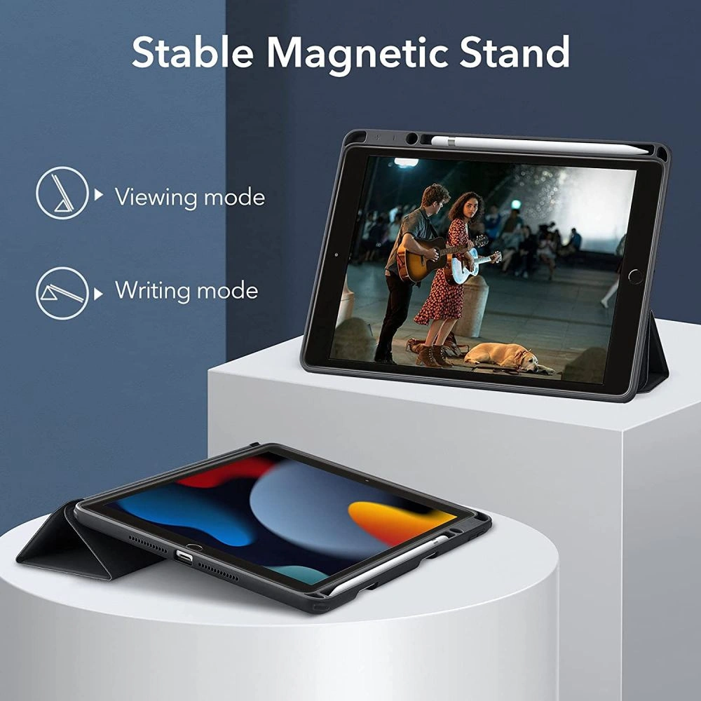 Hurtownia GSM - Etui ESR Rebound Hybrid Apple iPad 10.2 2019/2020/2021 (7., 8. a 9. generace) Černá - ESR440BLK - {ean13} - Hurt