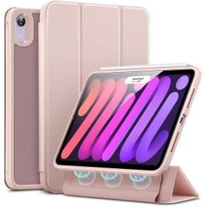 Hurtownia GSM - Etui ESR Rebound Hybrid Apple iPad mini 2021 (6. generációs) / iPad mini 8.3" 2024 7gen Frosted Pink - ESR441PNK - {ean13} - Hurt