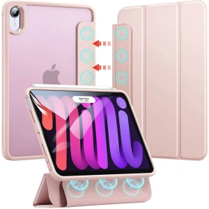 Hurtownia GSM - Etui ESR Rebound Hybrid Apple iPad mini 2021 (6. generációs) / iPad mini 8.3" 2024 7gen Frosted Pink - ESR441PNK - {ean13} - Hurt