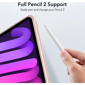 Hurtownia GSM - Etui ESR Rebound Hybrid Apple iPad mini 2021 (6. generációs) / iPad mini 8.3" 2024 7gen Frosted Pink - ESR441PNK - {ean13} - Hurt