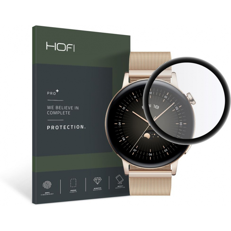 Hofi Distributor - 9589046919213 - HOFI178BLK - Hofi Hybrid Pro+ Huawei Watch GT 3 42mm Black - B2B homescreen
