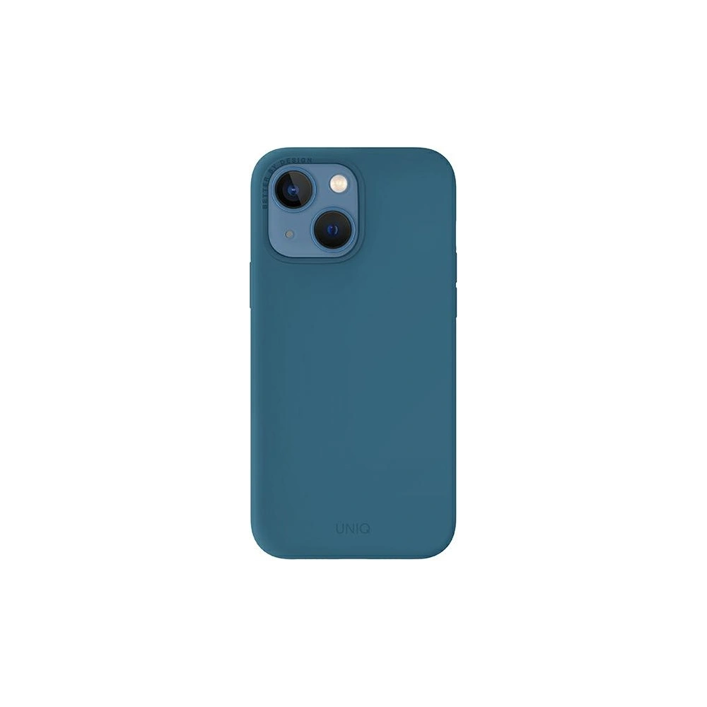 Hurtownia GSM - Etui UNIQ Lino Hue Apple iPhone 13 niebieski/caspian blue MagSafe - UNIQ554BLU - {ean13} - Hurt