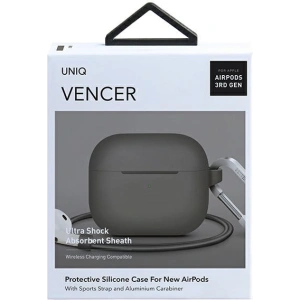 Hurtownia GSM - Etui UNIQ Vencer Apple AirPods 3 Silicone beżowy/dark sand - UNIQ555DARSAN - {ean13} - Hurt