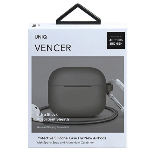 Etui UNIQ Vencer Apple AirPods 3 Silicone beżowy/dark sand