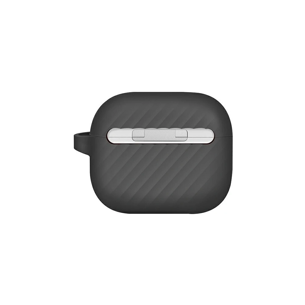 Etui UNIQ Vencer Apple AirPods 3 silikonové šedé/charcoal tmavě šedé