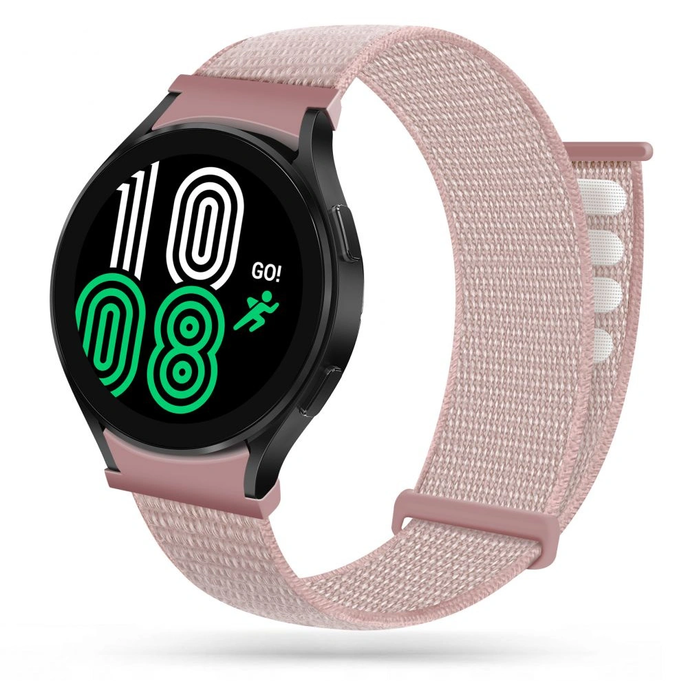 Hurtownia GSM - Pásek Tech-Protect Nylon Samsung Galaxy Watch 4 40/42/44/46mm Pearl Pink - THP782PEAPNK - {ean13} - Hurt