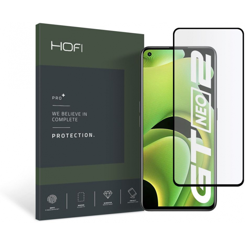 Hofi Distributor - 9589046919114 - HOFI179BLK - Hofi Glass Pro+ Realme GT Neo 2 Black - B2B homescreen