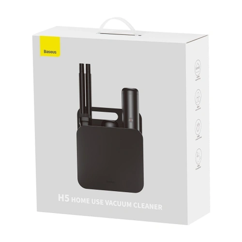 Bezprzewodowy odkurzacz Baseus H5, 16000Pa (czarny)