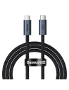 Kabel USB-C do USB-C Baseus Flash Series, USB 4, 100W, 1m (czarny)