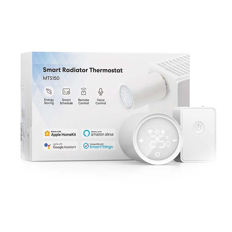 Meross Distributor - 6973696562654 - MSS016 - Smart Thermostat Valve Starter Kit Meross MTS150HHK (HomeKit) - B2B homescreen