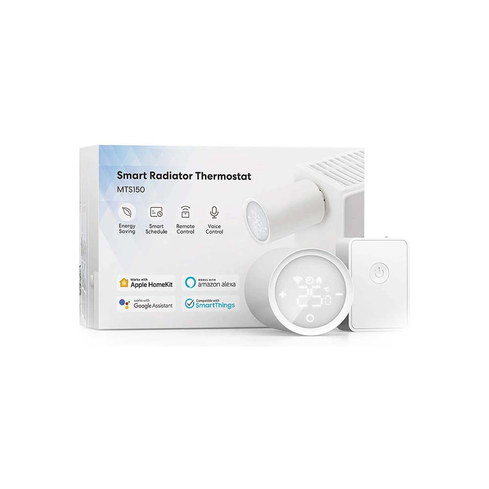 Hurtownia GSM - Inteligentní termostatická hlava WiFi Meross MTS150HHK (HomeKit) (začátečnická sada) - MSS016 - {ean13} - Hurt