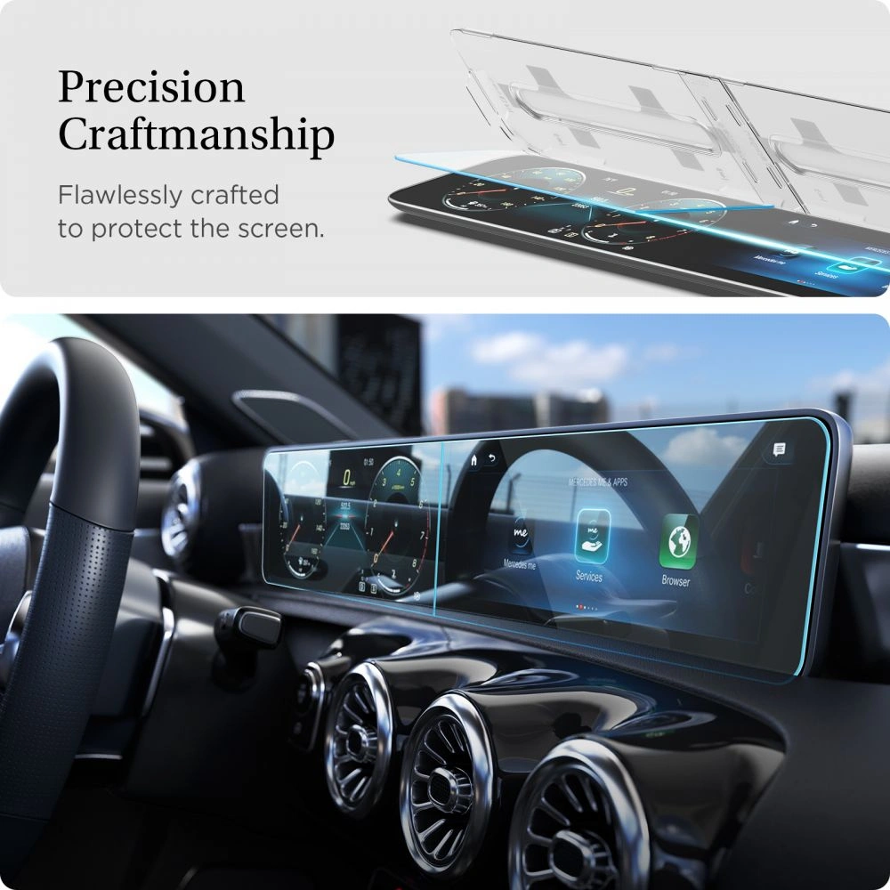 Hurtownia GSM - Tvrzené sklo Spigen GLAS.tR ez Fit Mercedes A-Class 2020/2021 - SPN2024 - {ean13} - Hurt