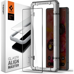 Tvrzené sklo Spigen GLAS.tR Slim AlignMaster Google Pixel 6 černé