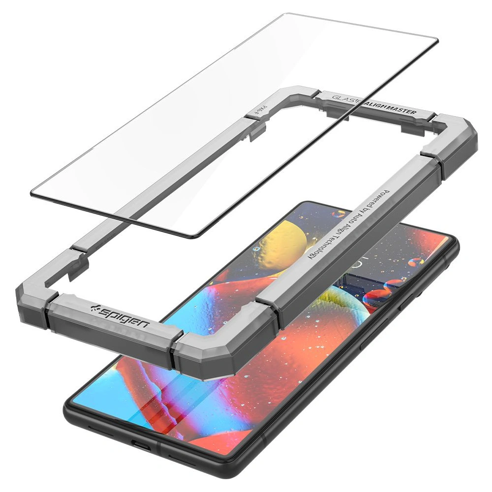 Hurtownia GSM - Tvrzené sklo Spigen GLAS.tR Slim AlignMaster Google Pixel 6 černé - SPN2026BLK - {ean13} - Hurt
