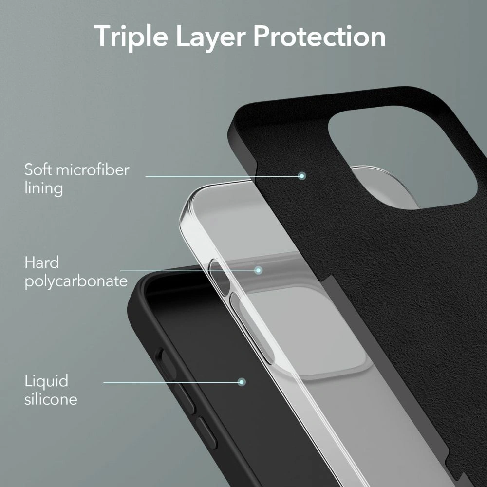 Wholesale ESR Cloud Soft Apple iPhone 13 Pro Max Black - ESR446BLK - {ean13} - Hurt