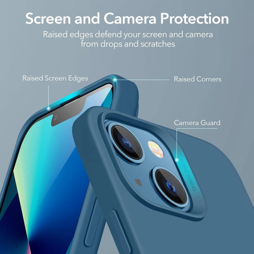 Hurtownia GSM - Etui ESR Cloud Soft Apple iPhone 13 Modrá - ESR447BLU - {ean13} - Hurt