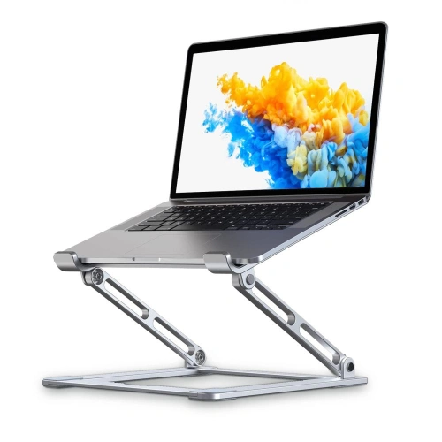Podstawka do laptopa Tech-Protect Prodesk Universal Laptop Stand Silver