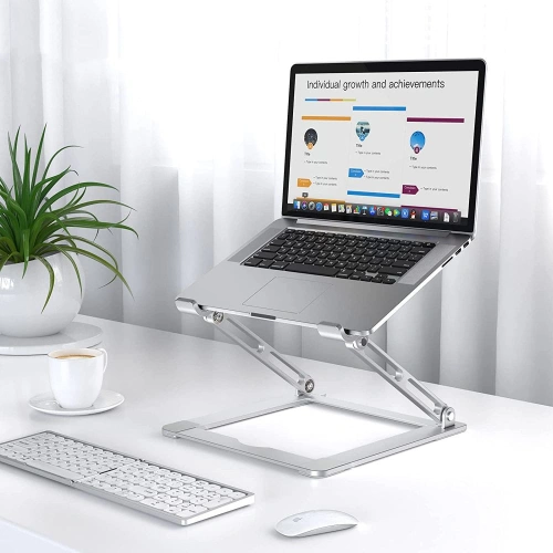 Podstawka do laptopa Tech-Protect Prodesk Universal Laptop Stand Silver