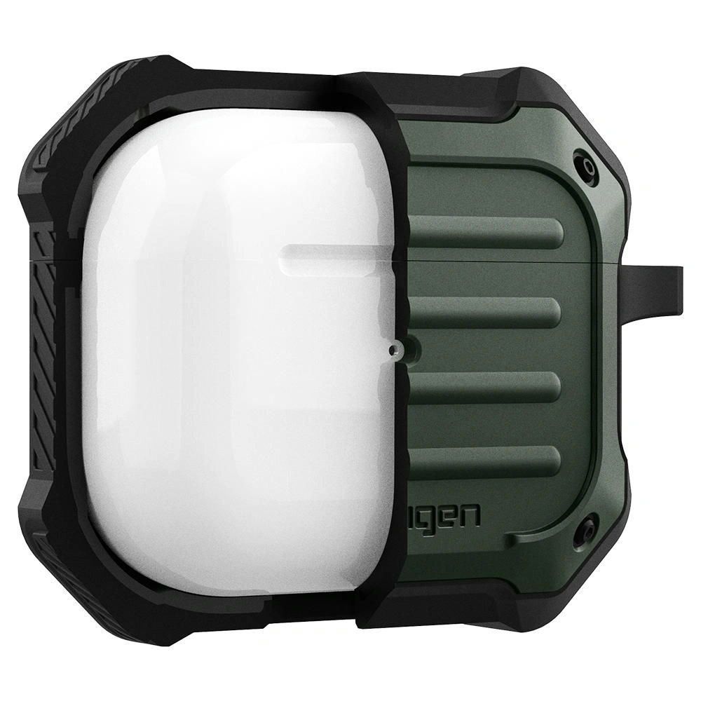 Hurtownia GSM - Etui Spigen Tough Armor Apple AirPods 3 Vojenská zelená - SPN2029GRN - {ean13} - Hurt