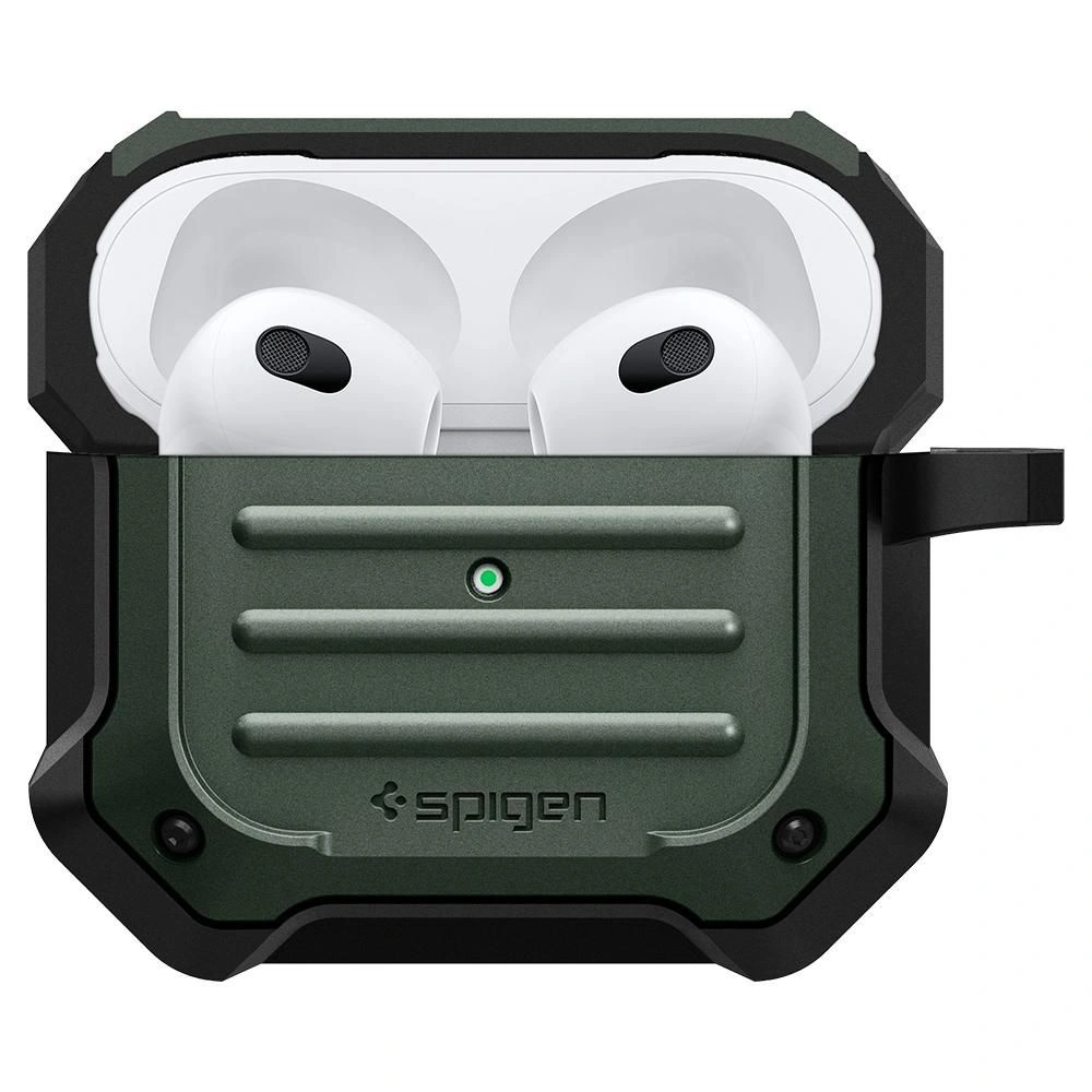 Hurtownia GSM - Etui Spigen Tough Armor Apple AirPods 3 Vojenská zelená - SPN2029GRN - {ean13} - Hurt