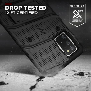Hurtownia GSM - Etui ZIZO BOLT Series Samsung Galaxy A02S + sklo (černé) - ZIZ090BLK - {ean13} - Hurt