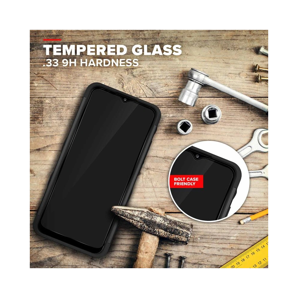Hurtownia GSM - Etui ZIZO BOLT Series Samsung Galaxy A02S + sklo (černé) - ZIZ090BLK - {ean13} - Hurt