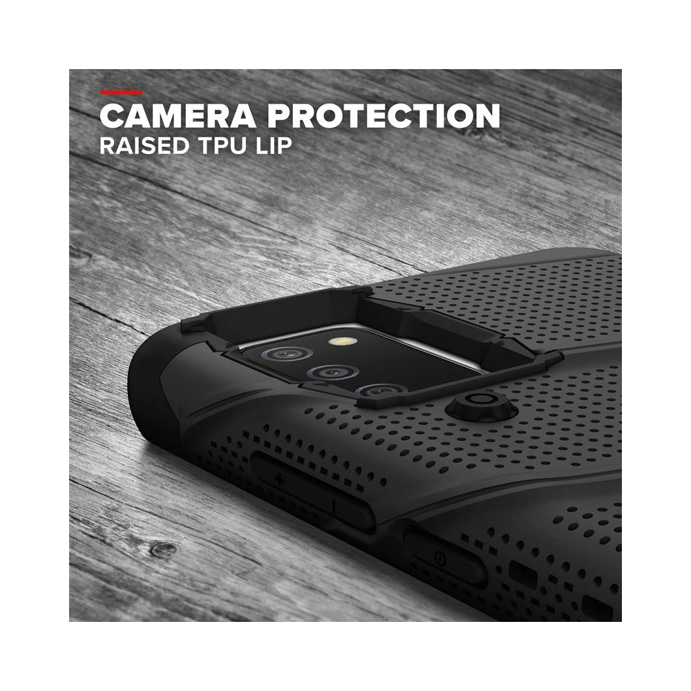 Hurtownia GSM - Etui ZIZO BOLT Series Samsung Galaxy A02S + sklo (černé) - ZIZ090BLK - {ean13} - Hurt