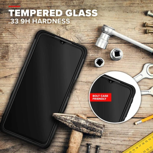Etui ZIZO BOLT Series Samsung Galaxy A32 5G + szkło (czarny)