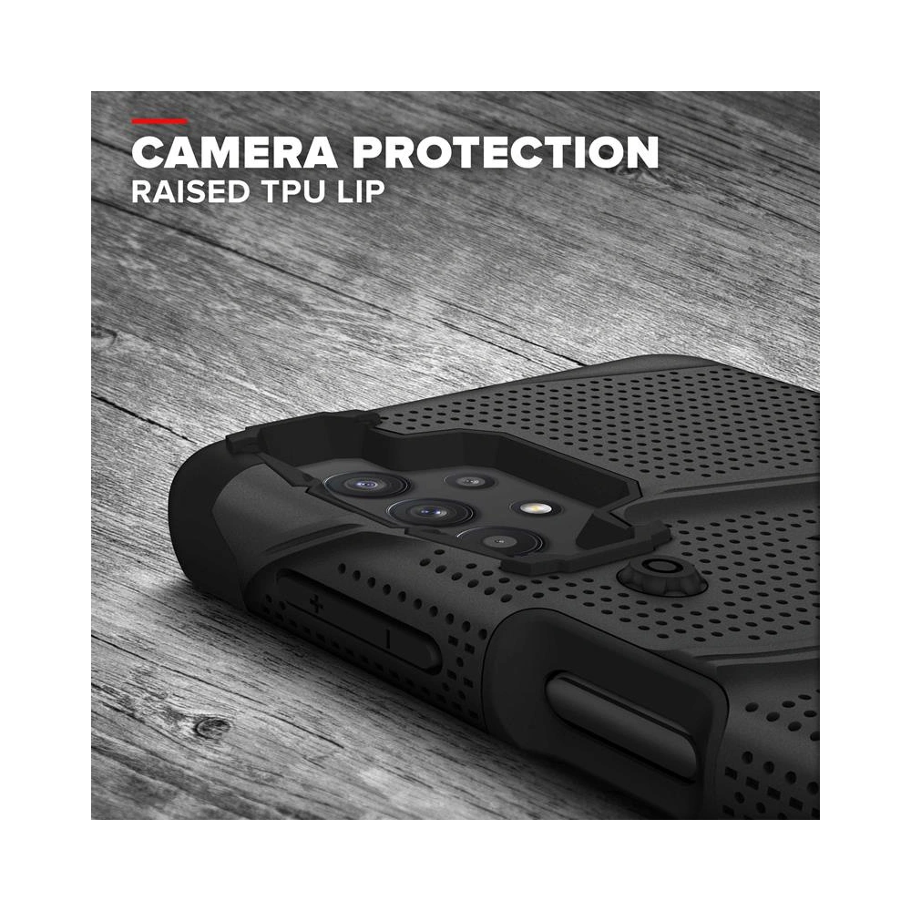Hurtownia GSM - Etui ZIZO BOLT Series Samsung Galaxy A32 5G + sklo (černé) - ZIZ091BLK - {ean13} - Hurt