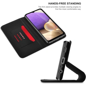 Hurtownia GSM - Etui ZIZO WALLET Series Samsung Galaxy A32 5G (czarny) - ZIZ092BLK - {ean13} - Hurt