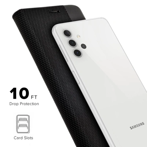 Etui ZIZO WALLET Series Samsung Galaxy A32 5G (czarny)