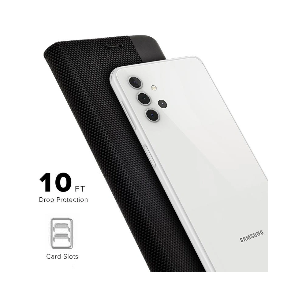 Hurtownia GSM - Etui ZIZO WALLET Series Samsung Galaxy A32 5G (černé) - ZIZ092BLK - {ean13} - Hurt