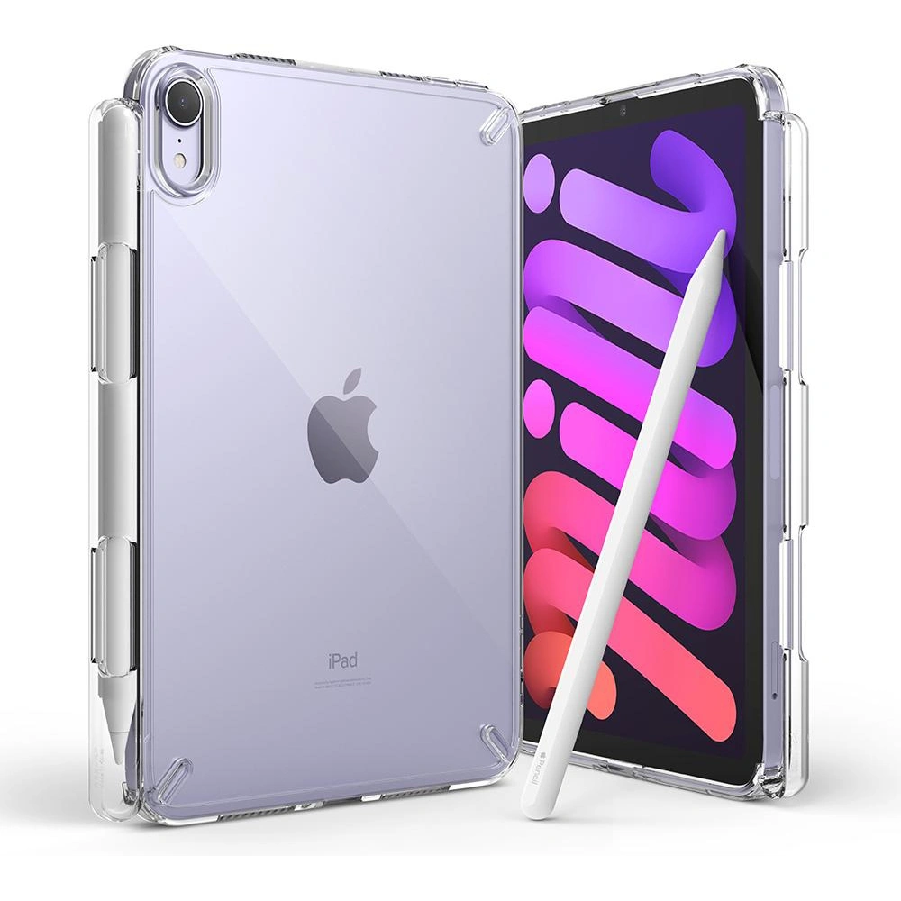Hurtownia GSM - Etui Ringke Fusion Apple iPad mini 2021 (6. generációs) / iPad mini 8.3" 2024 7gen Átlátszó - RGK1507CL - {ean13} - Hurt