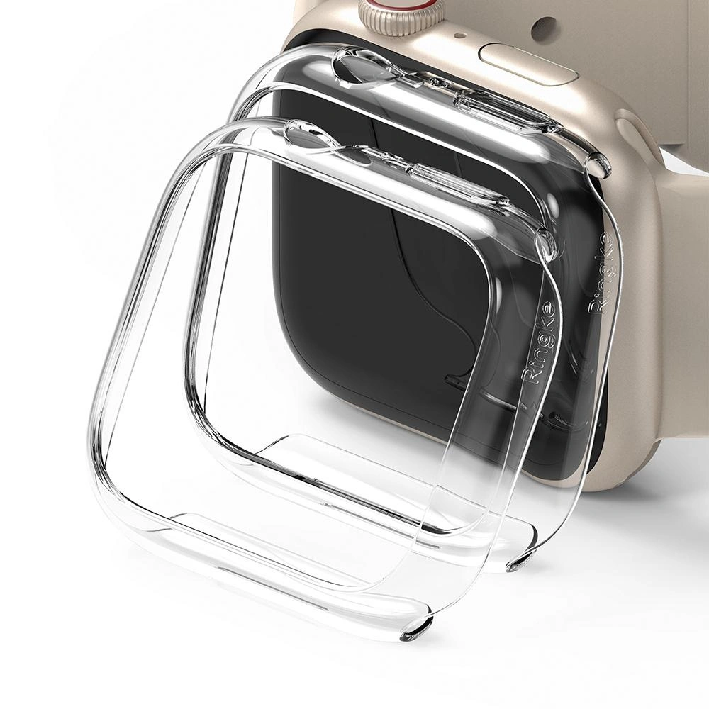 Hurtownia GSM - Etui nakládka Ringke Slim Apple Watch 4/5/6/7/SE/8/9 40/41mm Clear [2 PACK] - RGK1519CL - {ean13} - Hurt