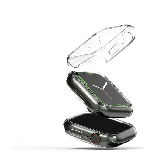 Etui nakładka Ringke Slim Apple Watch 4/5/6/7/8/9/SE 44/45mm Clear [2 PACK]