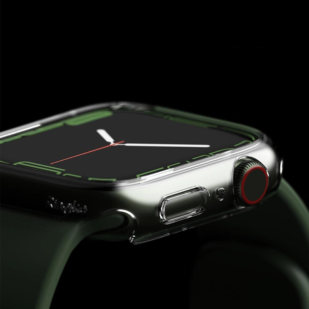 Hurtownia GSM - Etui nakládka Ringke Slim Apple Watch 4/5/6/7/8/9/SE 44/45mm Čirý + Bílý [2 PACK] - RGK1525CLWHT - {ean13} - Hurt