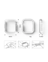 Hurtownia GSM - Case cover Ringke Slim Apple Watch 4/5/6/7/8/9/SE 44/45mm Clear + Deep Green [2 PACK] - RGK1528CLGRN - {ean13} - Hurt