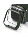 Case cover Ringke Slim Apple Watch 4/5/6/7/8/9/SE 44/45mm Clear + Deep Green [2 PACK]