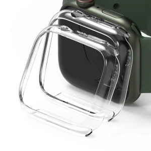 Etui nakładka Ringke Slim Apple Watch 4/5/6/7/8/9/SE 44/45mm Clear [2 PACK]