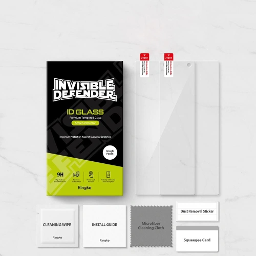 Szkło hartowane Ringke ID Glass Google Pixel 6 Full Cover [2 PACK]