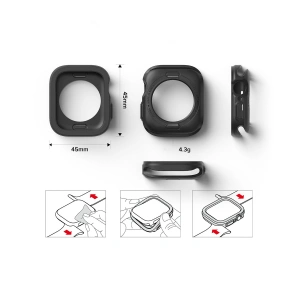Etui Ringke Air Sports Apple Watch 4/5/6/7/8/9/SE 44/45mm Black