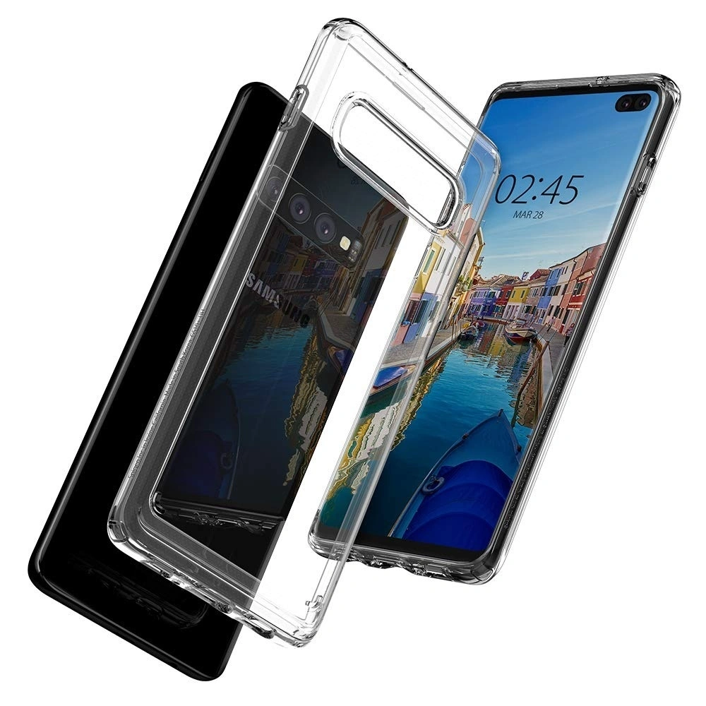 Hurtownia GSM - Spigen Samsung Carcasă Ultra Hybrid Galaxy S10 Plus Clear - SPN279CL - {ean13} - Hurt