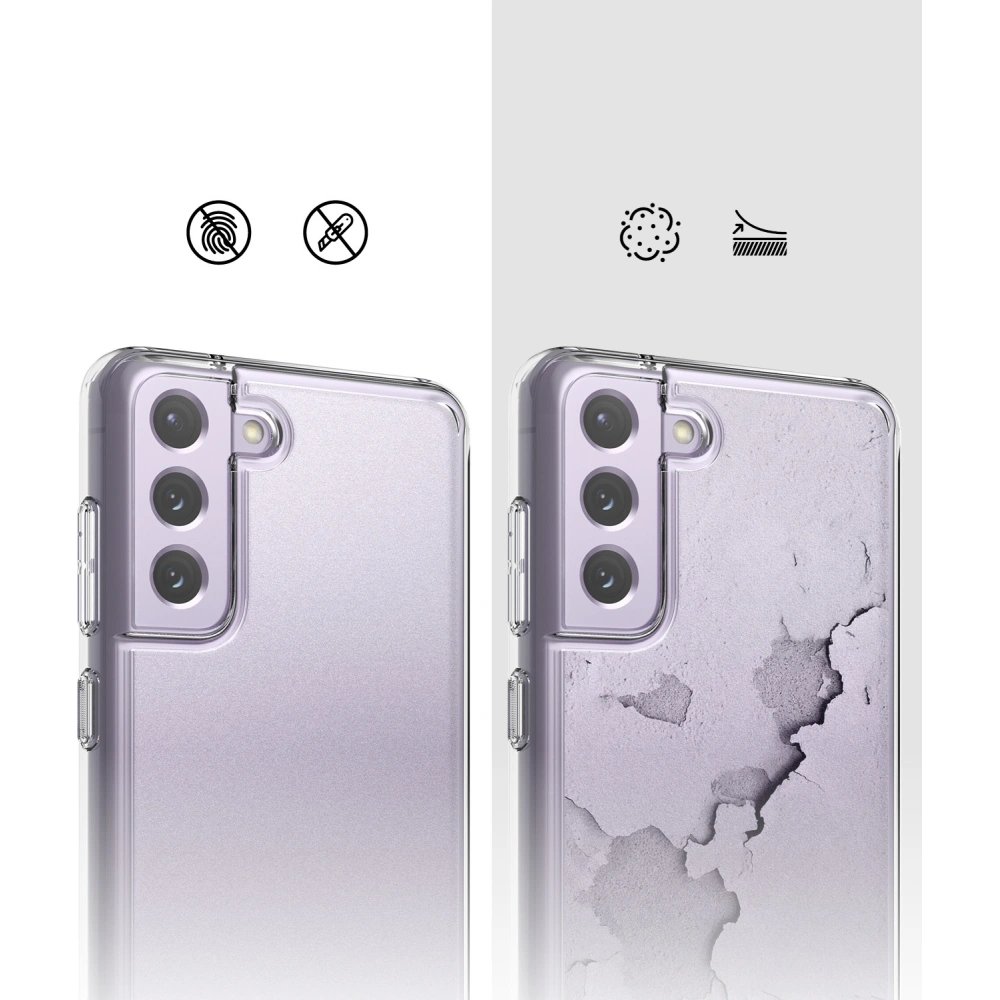 Hurtownia GSM - Etui Ringke Fusion Samsung Galaxy S21 FE Matte Clear - RGK1534MCL - {ean13} - Hurt